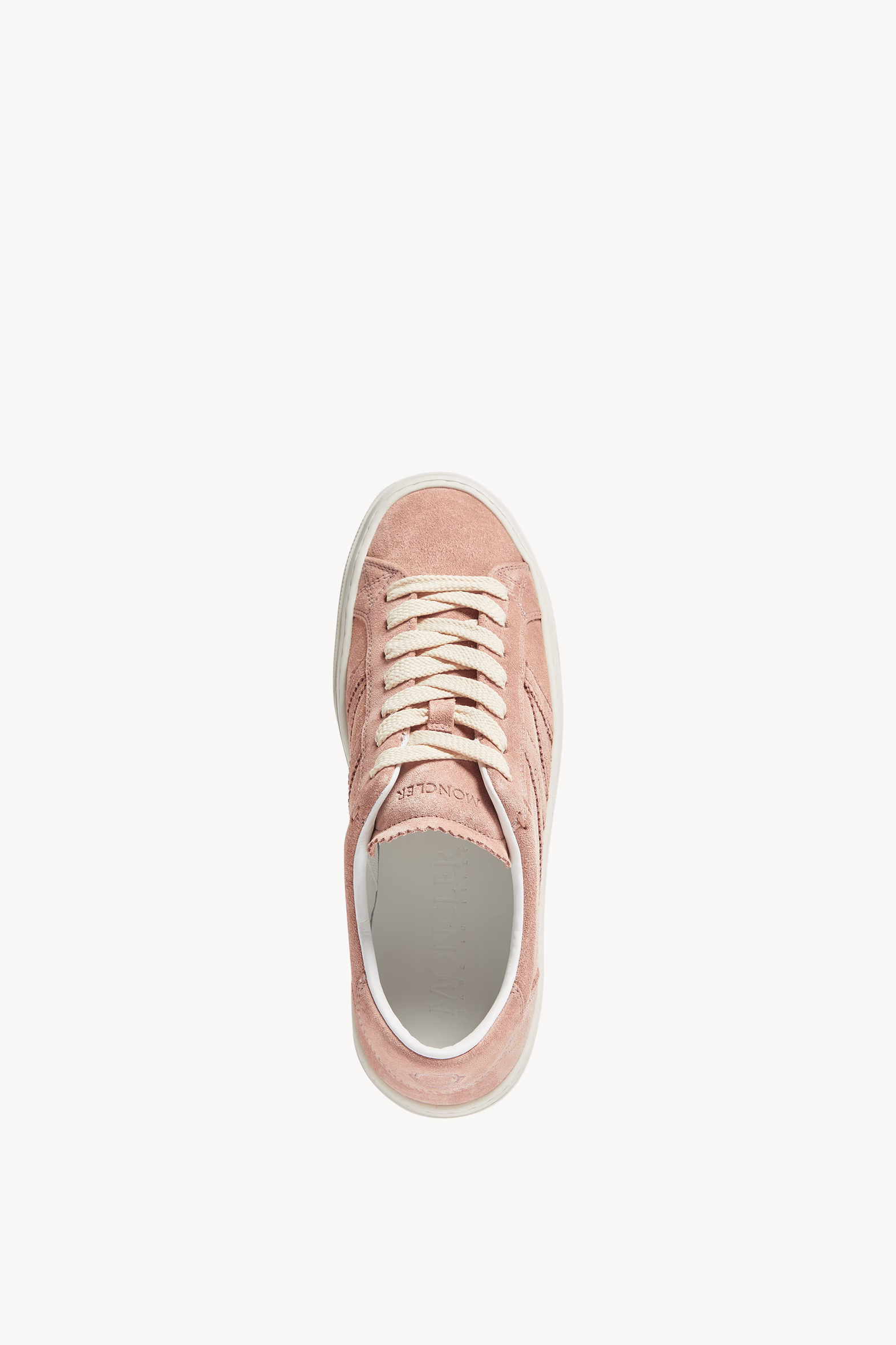 Sneakers Monaco M en daim Femmes Rose Moncler 5